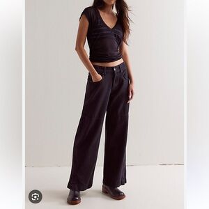 free people Benji Wide Leg Jeans
